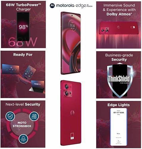 Motorola Edge 30 Fusion 5G (Viva Magenta, 8GB RAM, 128GB Storage) - Image 25