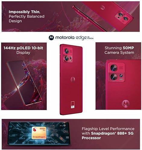 Motorola Edge 30 Fusion 5G (Viva Magenta, 8GB RAM, 128GB Storage) - Image 26