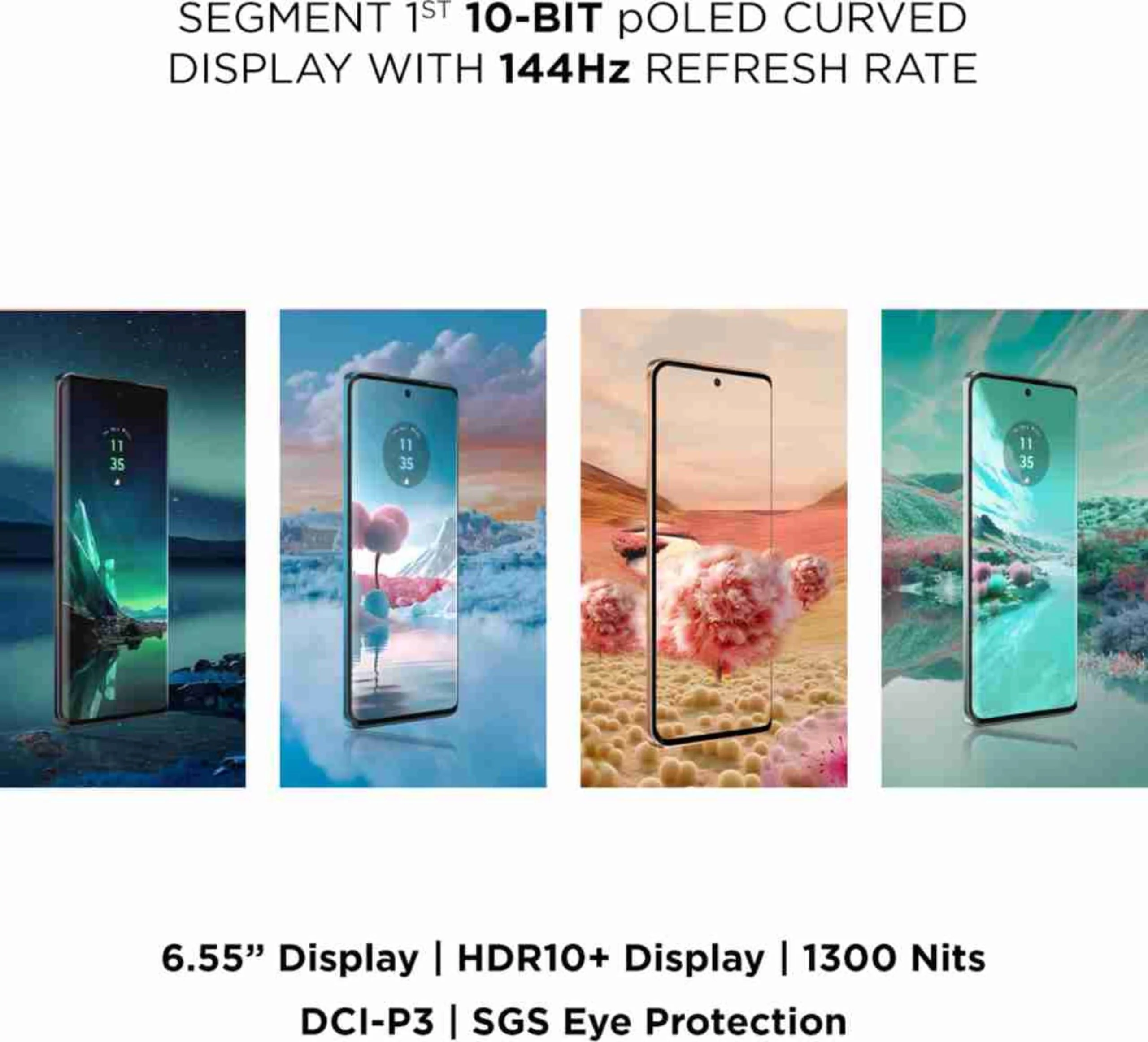 Motorola Edge 40 Neo 5G (Peach Fuzz, 8GB RAM, 128GB Storage) Refurbished - Image 3