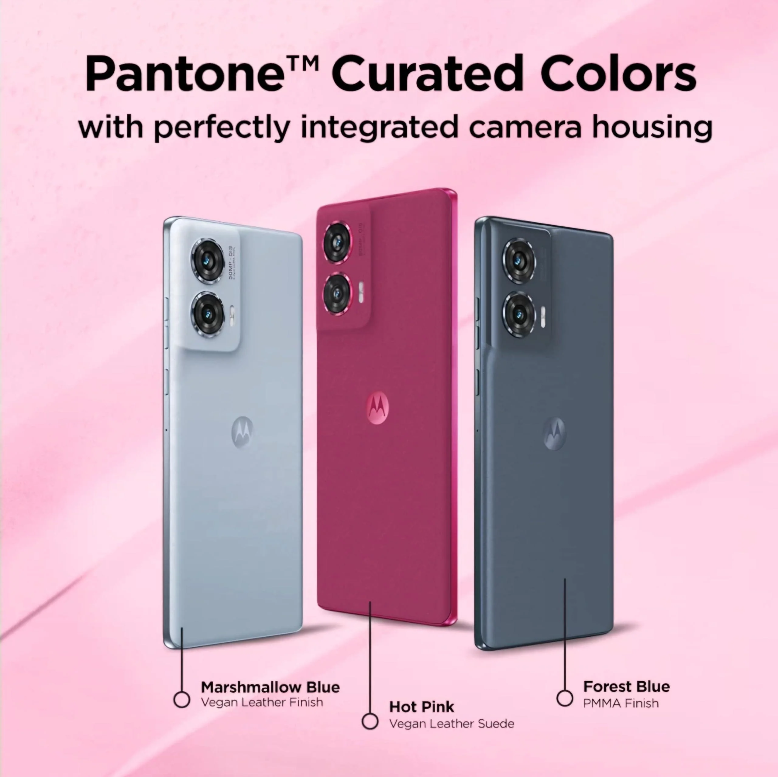 Motorola Edge 50 Fusion 5G (Hot Pink, 12GB RAM, 256GB Storage) Refurbished - Image 5