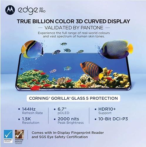Motorola Edge 50 Pro 5G with 68W Charger (Luxe Lavender, 256 GB) (8 GB RAM) Refurbished - Image 5