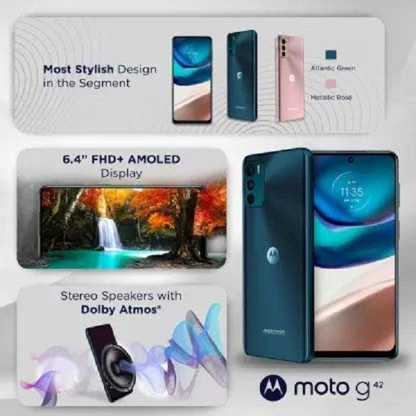 Motorola g42 4GB 64GB Atlantic Green smart-phones ( 4 GB 64 GB ) Refurbished - Image 11