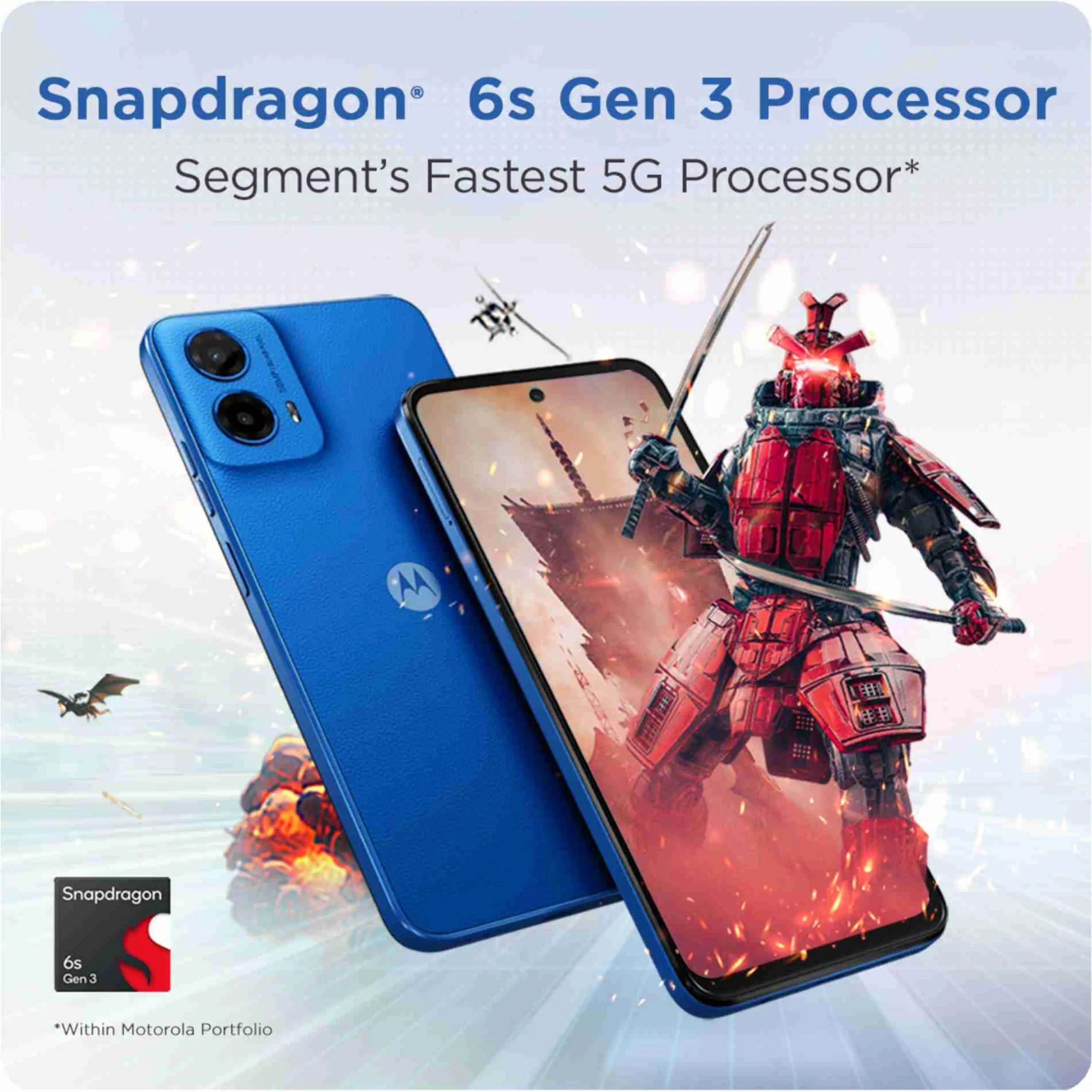 Motorola G45 5G (Brilliant Blue, 8GB RAM, 128GB Storage) Refurbished - Image 6