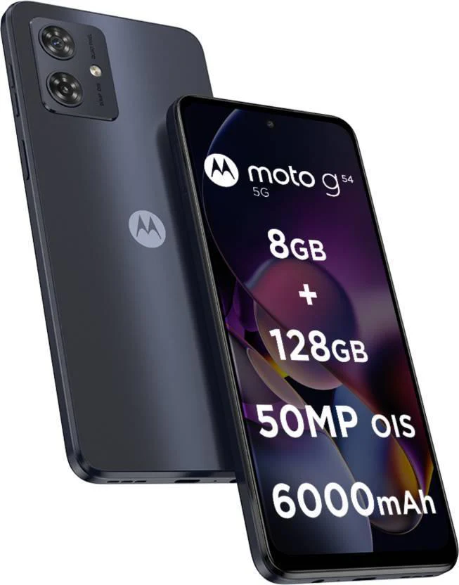 MOTOROLA g54 5G (Midnight Blue, 128 GB) (8 GB RAM) Refurbished