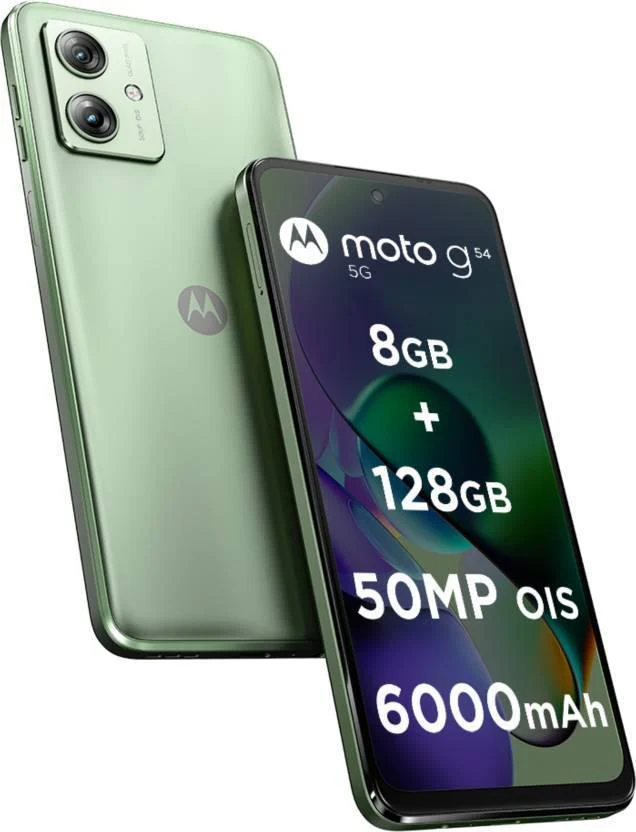 MOTOROLA g54 5G (Mint Green, 128 GB) (8 GB RAM) Preowned