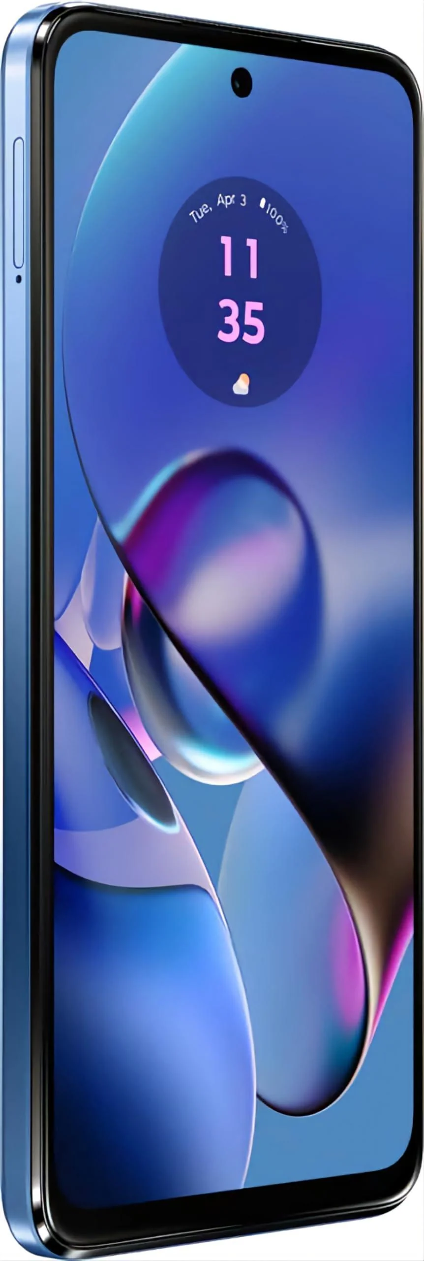 Motorola G54 5G (Pearl Blue Blue, 8GB RAM, 128GB Storage) | MediaTek Dimensity 7020 Processor | 6000mAh Battery with 30W Turbocharging | 50 MP OIS Camera with UltraPixel Technology | 6000 mAh Battery - Image 2