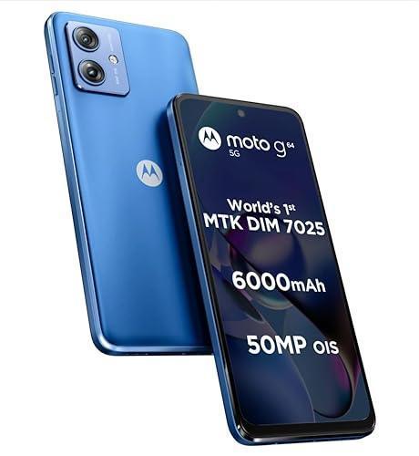 Motorola g64 5G (Pearl Blue, 256 GB) (12 GB RAM) Refurbished