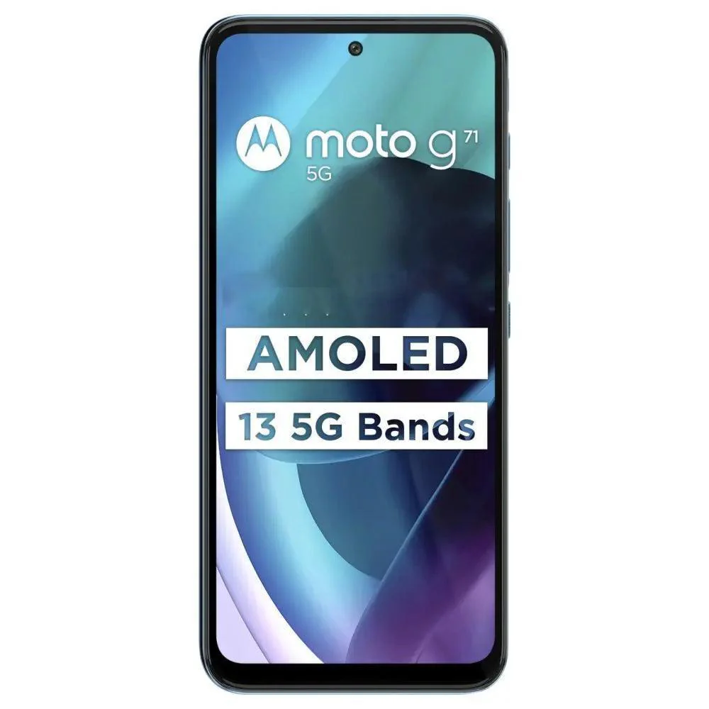 Motorola G71, 128 GB, 8 GB RAM, Neptune Green, Mobile Phone Refurbished