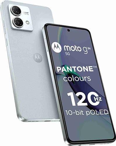 Motorola G84 5G (Marshmallow Blue, 12GB RAM, 256GB Storage) Refurbished