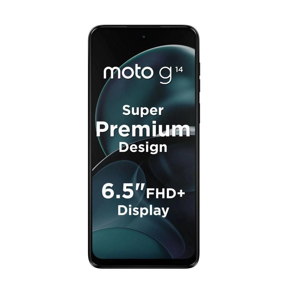 Motorola moto G14 128 GB, 4 GB RAM, Steel Grey, Mobile Phone Refurbished - Image 2