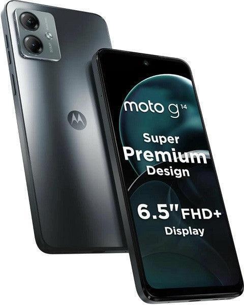 Motorola Moto G14 128GB Steel Gray (4GB RAM) Refurbished
