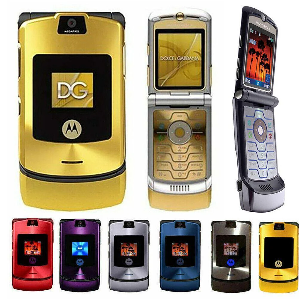 Motorola RAZR V3i GSM 1.23 MP Camera Flip Bluetooth MP3 Refurbished - Image 13