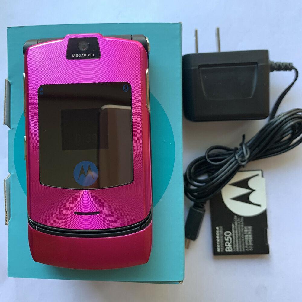 Motorola RAZR V3i GSM 1.23 MP Camera Flip Bluetooth MP3 Refurbished - Image 2