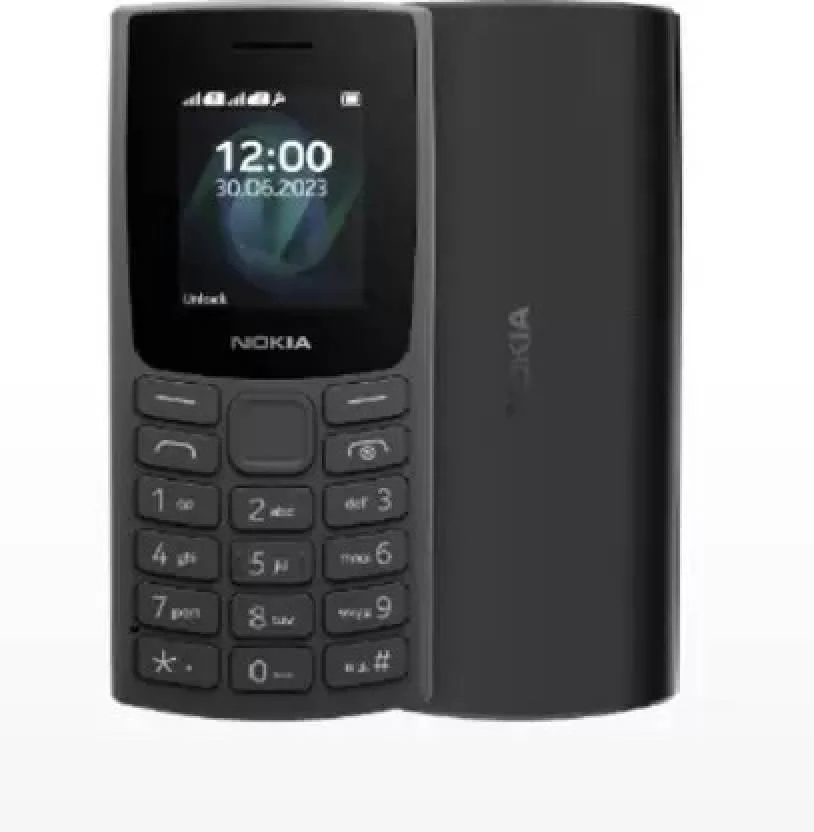 Nokia 105 DS (2023) (Charcoal) Refurbished