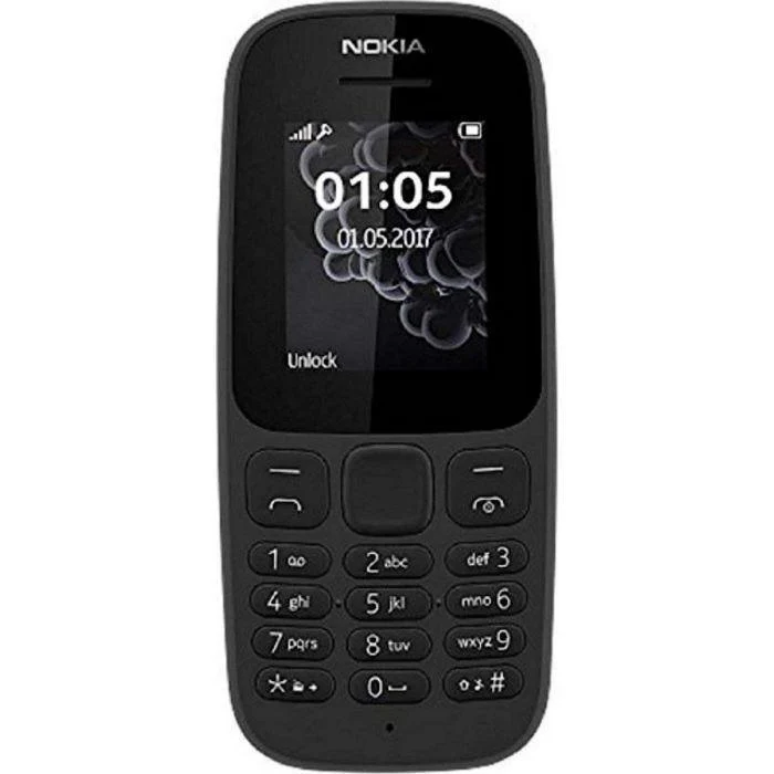 Nokia 105 Single Dual SIM, Keypad Mobile Phone Preowned - Image 2