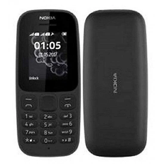 Nokia 105 Single SIM Phone - Black Used - Image 4