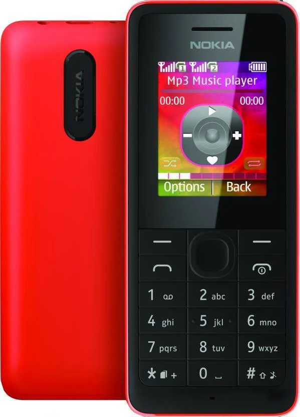 Nokia 107 Dual SIM (Red) Preowned - Image 2