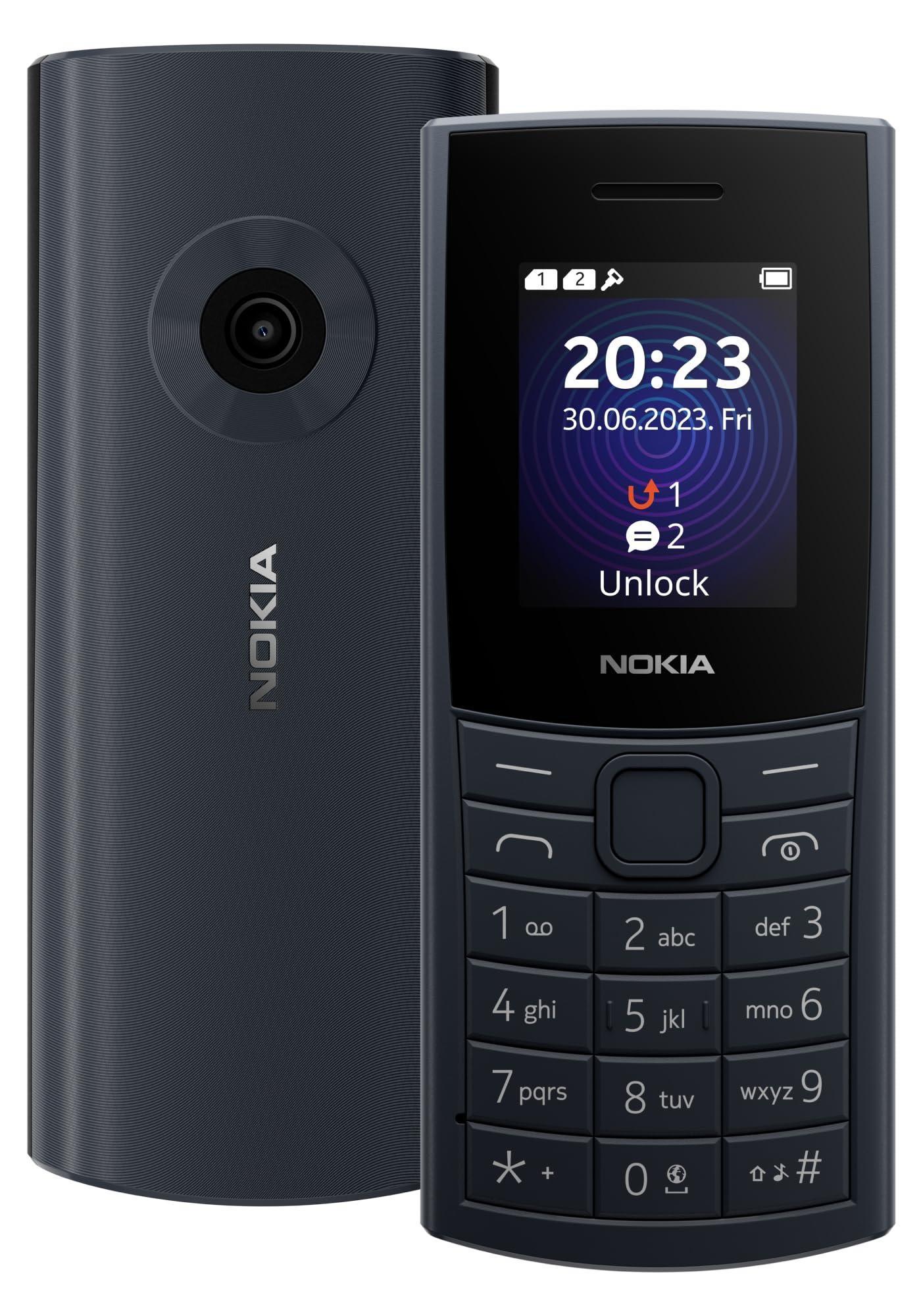 Nokia 110 4G with 4G, Camera, Bluetooth, FM Radio, MP3 Player, MicroSD, Long-Lasting Battery Refurbished - Image 2
