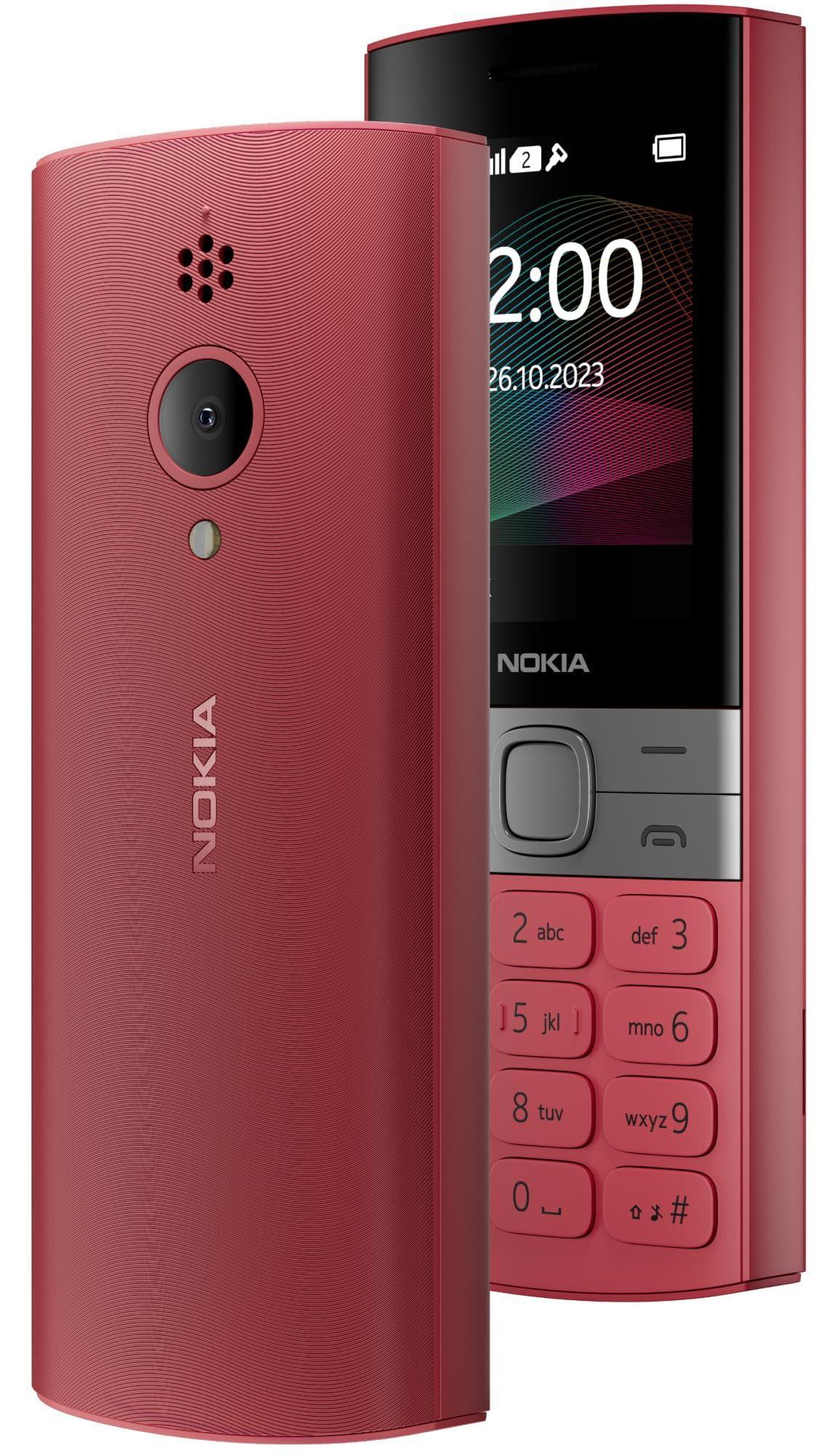 Nokia 150 Dual SIM Premium Keypad Phone | Rear Camera, Long Lasting Battery Life, Wireless FM Radio & MP3 Player and All-New Modern Premium Design | Red - Image 3