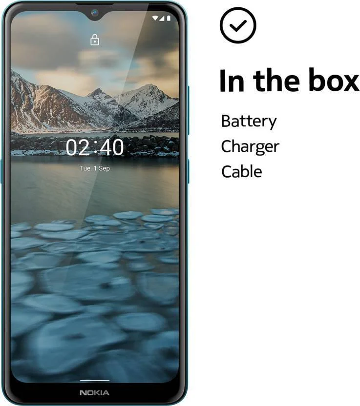 Nokia 2.4 (Fjord Blue, 64 GB) (3 GB RAM) Refurbished - Image 5