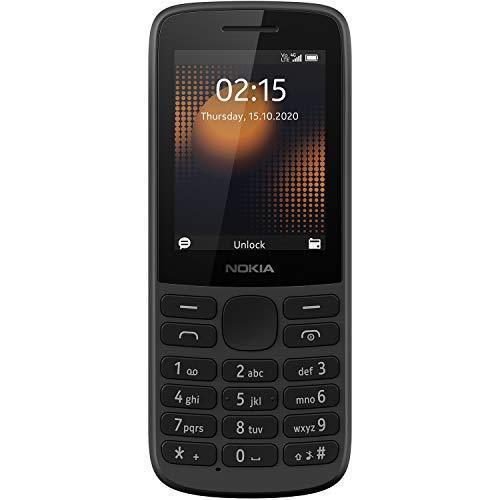 Nokia 215 4G Dual SIM 4G Keypad Phone with Long Battery Life, Multiplayer Games Refurbished