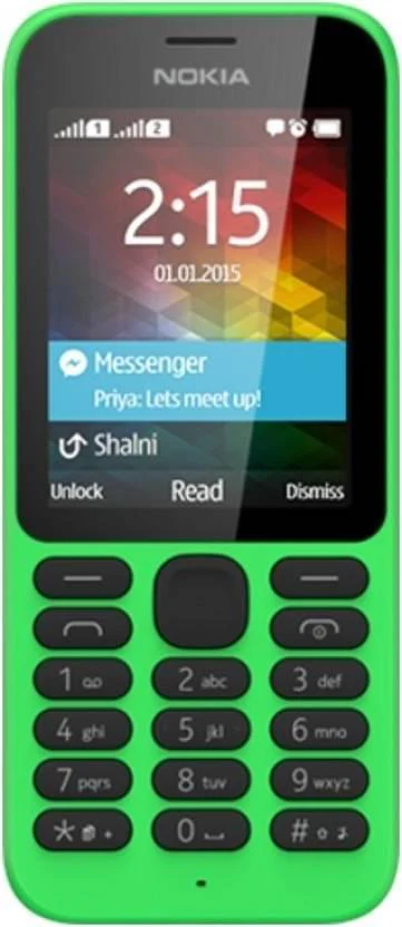 Nokia 215 (Bright Green) Preowned