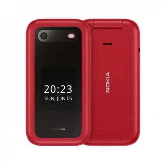 Nokia 2660 DS 4G Flip (Red) Refurbished - Image 2