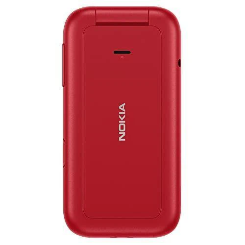 Nokia 2660 Flip 4G Volte keypad Phone with Dual SIM, Dual Screen, inbuilt MP3 Player & Wireless FM Radio | Red Refurbished - Image 3