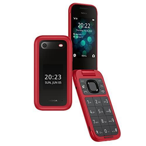 Nokia 2660 Flip 4G Volte keypad Phone with Dual SIM, Dual Screen, inbuilt MP3 Player & Wireless FM Radio | Red Refurbished - Image 5