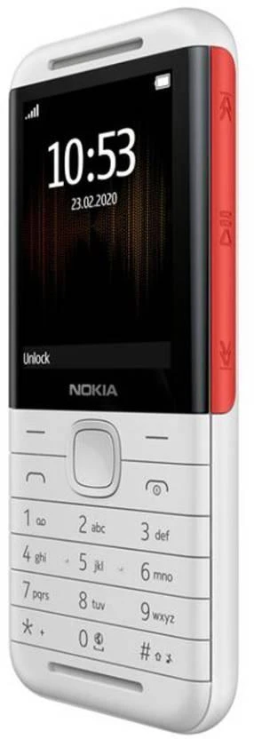 Nokia 5310 DS Keypad Mobile, FM Radio,Camera with Flash (8MB RAM) (White, Red) Used - Image 5