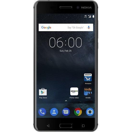 Nokia 6 (Matte Black, 32GB) refurbished