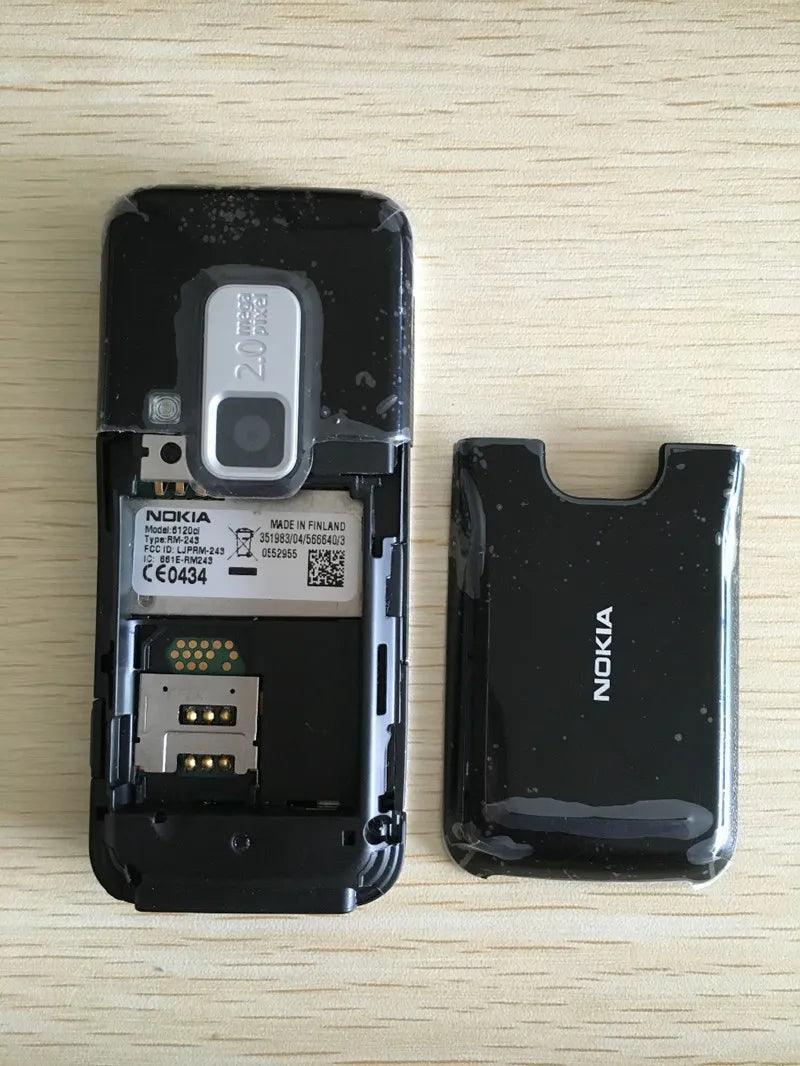 Nokia 6120 Classic English Keyboard 2.0 inch Screen 2.0MP Camera Bluetooth WCDMA 3G Refurbished Phone - Image 8