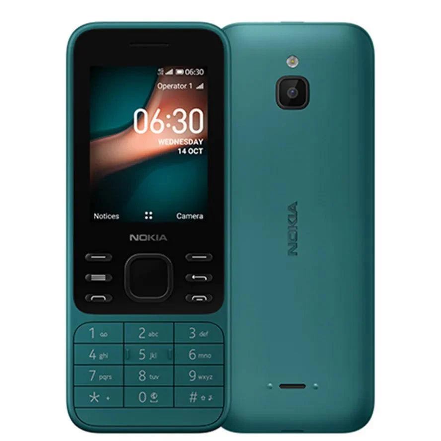 NOKIA 6300 Silder 2G GSM 2.4 inch Screen 5.0MP Camera Mobilephone Refurbished