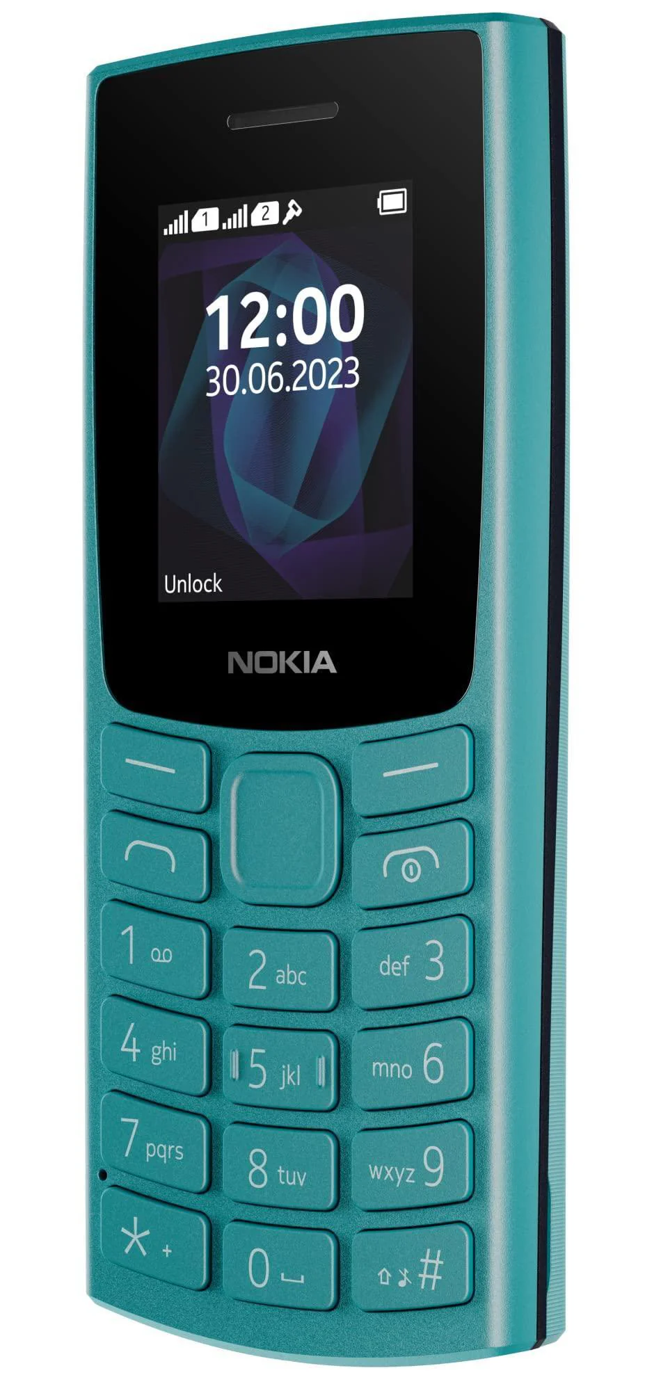 Nokia All-New 105 Single Sim Keypad Phone with Built-in UPI Payments, Long-Lasting Battery, Wireless FM Radio | Cyan - Image 4