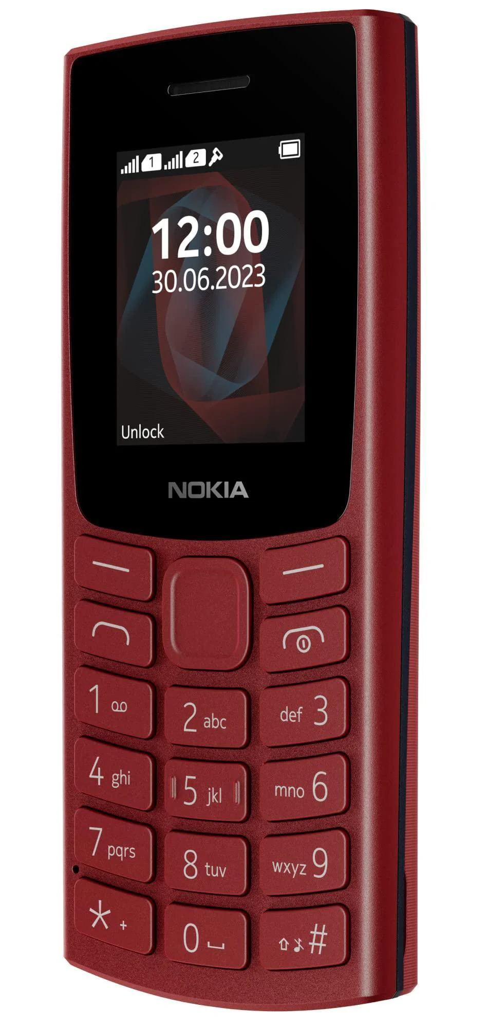Nokia All-New 105 Single Sim Keypad Phone with Built-in UPI Payments, Long-Lasting Battery, Wireless FM Radio | Red - Image 4