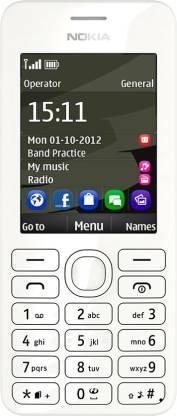 Nokia Asha 206 (White) Refurbished - Image 5