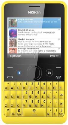 Nokia Asha 210 (Yellow) Refurbished - Image 3
