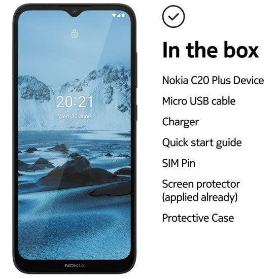 Nokia C20 Plus, 6.5 HD+ Screen, 4950 mAh Battery, 2 + 32GB Preowned - Image 2