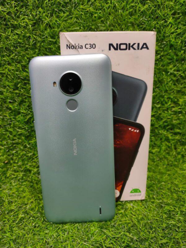 Nokia C30 Refurbished Mobile (Green 64GB, 4GB) - Image 4
