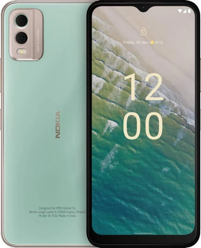 Nokia C32 (Mint, 128 GB) (4 GB RAM) Refurbished - Image 3