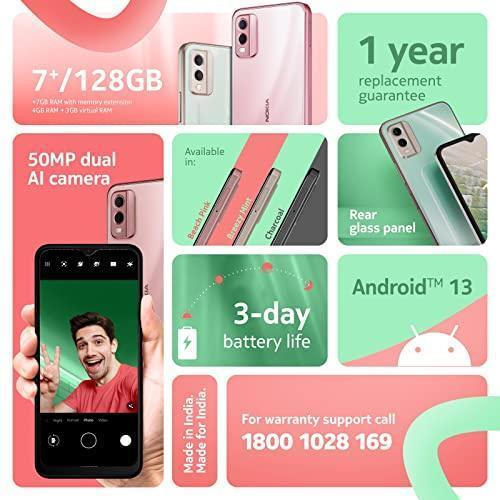 Nokia C32 with 50MP Dual Rear AI Camera | Toughened Glass Back | 4GB RAM, 128GB Storage Used - Image 6