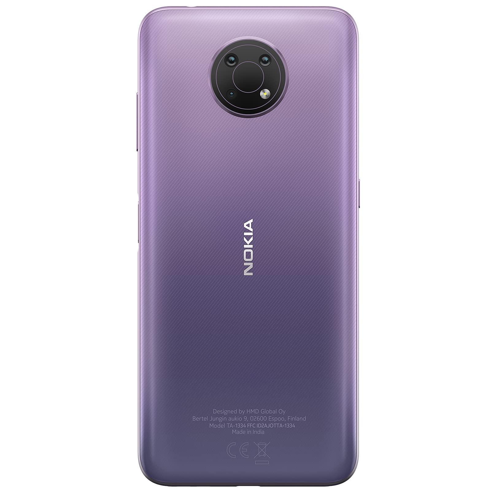 Nokia G10, 6.5” HD+ Screen, 5050 mAh Battery, Triple Camera, 4 + 64GB Memory(Dusk/Purple) Used - Image 7