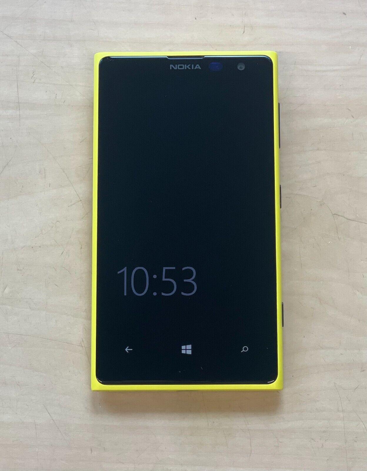 Nokia Lumia 1020 4G LTE Smartphone - 32GB Yellow Refurbished - Image 3