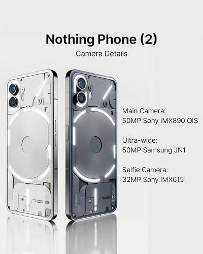Nothing Phone (2) 5G (White, 12GB RAM, 256GB Storage) | 6.7" LTPO OLED AMOLED Display Refurbished - Image 10