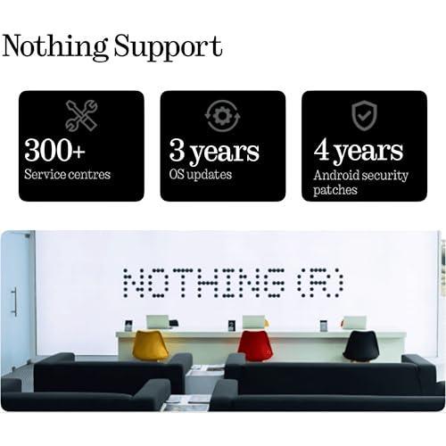 Nothing Phone 2a 5G (Black, 12GB RAM, 256GB Storage) Refurbished - Image 2