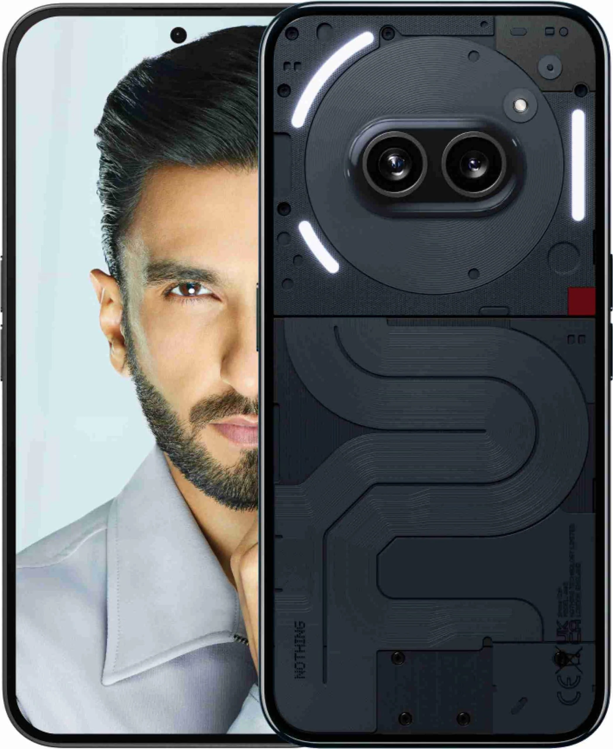 Nothing Phone (2a) 5G (Black, 8GB RAM, 128GB Storage) Used