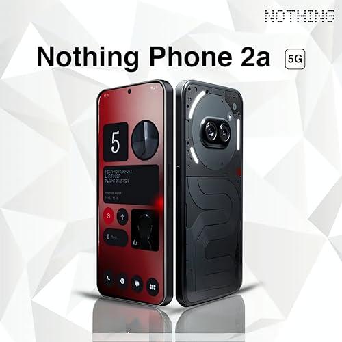 Nothing Phone (2a) 5G (Black, 8GB RAM, 256GB Storage) | 6.7" AMOLED Display | 50MP (OIS) + 50 MP | 32 MP Front Used - Image 15