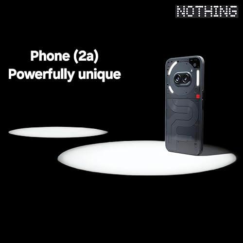 Nothing Phone (2a) 5G (Black, 8GB RAM, 256GB Storage) | 6.7" AMOLED Display | 50MP (OIS) + 50 MP | 32 MP Front Used - Image 17