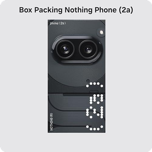 Nothing Phone (2a) 5G (Black, 8GB RAM, 256GB Storage) | 6.7" AMOLED Display | 50MP (OIS) + 50 MP | 32 MP Front Used - Image 20