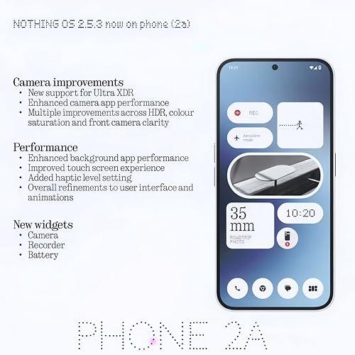 Nothing Phone (2a) 5G (Blue, 8GB RAM, 256GB Storage) Refurbished - Image 19